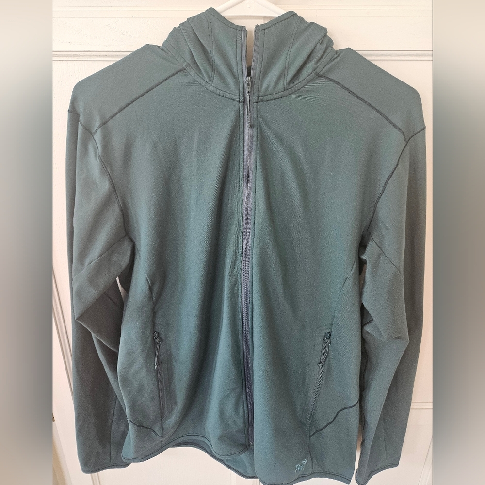 Arc'Teryx Green Full-Zip Hoodie